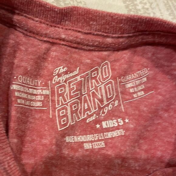 The Original Retro Brand Boys ‘Pizza Sports & Video Games’ T-Shirt - Picture 5 of 6